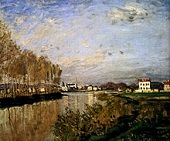 'The Seine at Argenteiul (Vanilla Sky)' by Claude Monet (1840-1926), 1873
