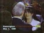 Bill Clinton (1946-) and Monica Lewinsky
