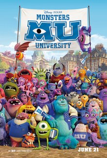 'Monsters University', 2013