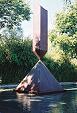 'Broken Obelisk' by Barnett Newman, 1968