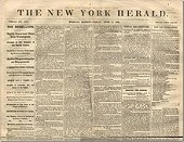 New York Herald, 1835
