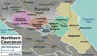 North Caucasus Map