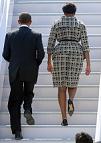 The Obamas - Rear View