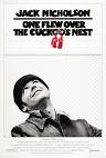 'One Flew Over the Cuckoos Nest' starring Jack Nicholson (1937-), 1975
