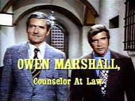 'Owen Marshall: Counselor at Law', 1971-4