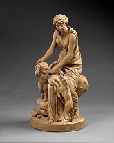 'Fidelity, the Mother of Constant Love' by Augustin Pajou (1730-1809), 1799