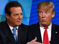 Paul J. Manafort of the U.S. (1949-) and Donald John Trump of the U.S. (1946-)