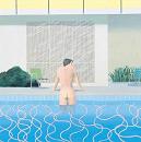 'Peter Getting Out of Nick's Pool' by David Hockney (1937-), 1966