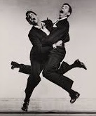 'Dean Martin and Jerry Lewis', by Philippe Halsman (1906-79)