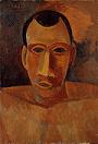 'Bust of a Man' by Pablo Picasso (1881-1973), 1908