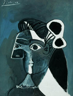 'Head of a Woman' by Pablo Picasso (1881-1973), 1963