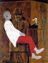 'Pieta/ Revolution by Night' by Max Ernst (1891-1976), 1923