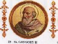 Pope St. Gregory II (-731)