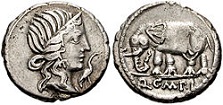 Roman Gen. Quintus Caecilius Metellus Pius (-130 to -63)