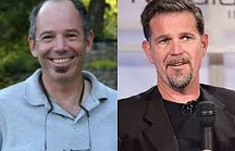Marc Randolph (1958-) and Reed Hastings (1960-)