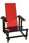 'Red and Blue Chair' by Gerrit Rietveld, 1917