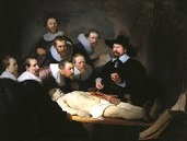 'The Anatomy Lesson of Dr. Nicolaas Tulp', by Rembrandt van Rijn (1606-69), 1632