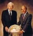 Jay Van Andel (1924-2004) and Richard M. DeVos Sr. (1926-)
