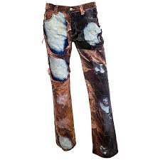 Roberto Cavalli (1940-2024) Sand-Blasted Jeans