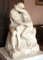 'The Kiss' by Auguste Rodin (1840-1917), 1882