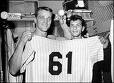 Roger Maris (1934-85) and Sal Durante (1942-)
