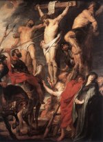Crucifixion Scene by Peter Paul Rubens (1577-1640), 1619-20