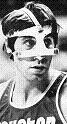 Rudy Tomjanovich (1948-) in rehabilitation mask