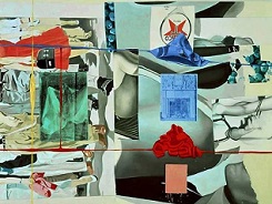 'Picture Builder' by David Salle (1952-), 1993