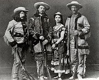 Cast of 'Scouts of the Prairie', 1872