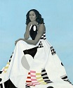 'Official Portrait of First Lady Michelle Obama' by Amy Sherald (1973-), 2018