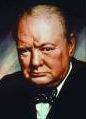 Sir Winston Churchill of Britain (1874-1965)