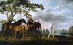 'Mares and Foals' by George Stubbs, 1763-8