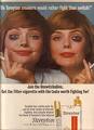 Tareyton brand cigarettes ad, 1963-81