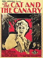 'The Cat and the Canary', 1927