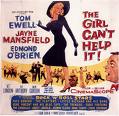 'The Girl Cant Help It' starring Jayne Mansfield (1933-67), 1956