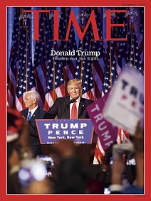 Time mag. cover, Nov. 9, 2016