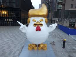 Trump Rooster in China, 2017