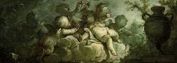 'Playing Putti on Clouds' by Dirk van der Aa, 1773