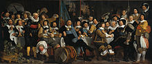 'The Celebration of the Peace of Mnster', by Bartholomeus van der Helst (1613-70)