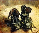 'Shoes' by Vincent van Gogh (1853-90)