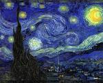 'Starry Night' by Vincent van Gogh (1853-90), 1889