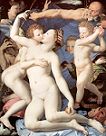 'Venus, Cupid, Folly and Time' by Bronzino (1503-72), 1540-5