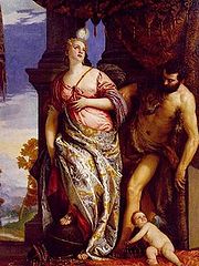 'Wisdom and Strength' by Paolo Veronese (1528-88), 1580