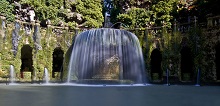 Oval Fountain in the Villa d'Este