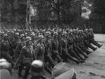 Nazis Marching Through Warsaw, Sept. 27, 1939