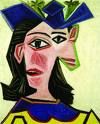 'Woman With a Hat (Dora)' by Pablo Picasso (1881-1973), 1939