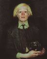 'Portrait of Andy Warhol' by Andrew Wyeth (1917-2009), 1976