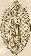 Queen Yolande de Dreux (1263-1322)